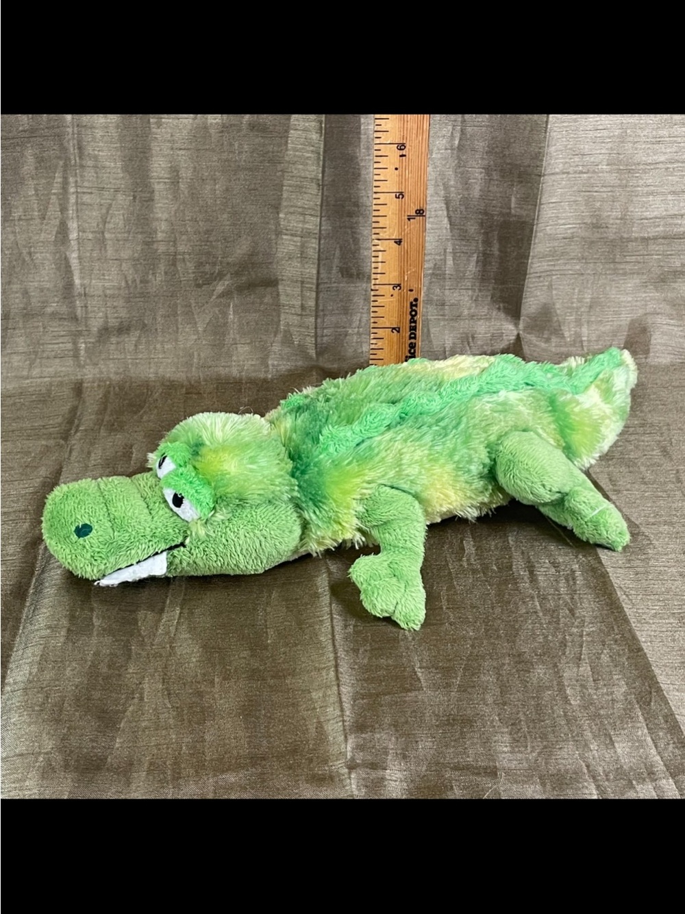 Ganz Webkinz Crocodile HM215 Plush Stuffed Animal NO CODE - Preowned